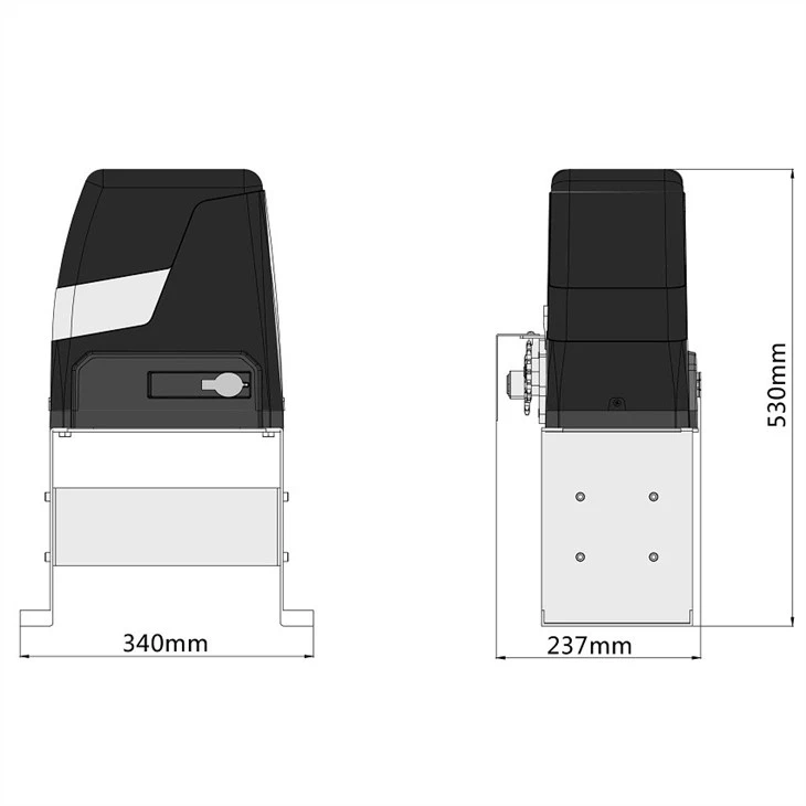 sliding driveways security kit