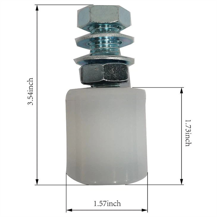 slide gate guide roller
